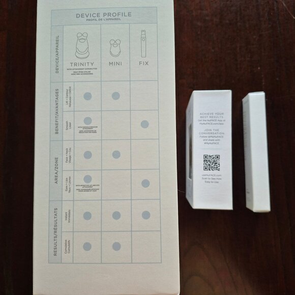 NuFACE Trinity Set w/ Wrinkle Reducer & Clean Sweep. Never used, still sealed. - Picture 2 of 8